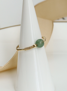匠趣原创轻奢开口可调节天然翡翠