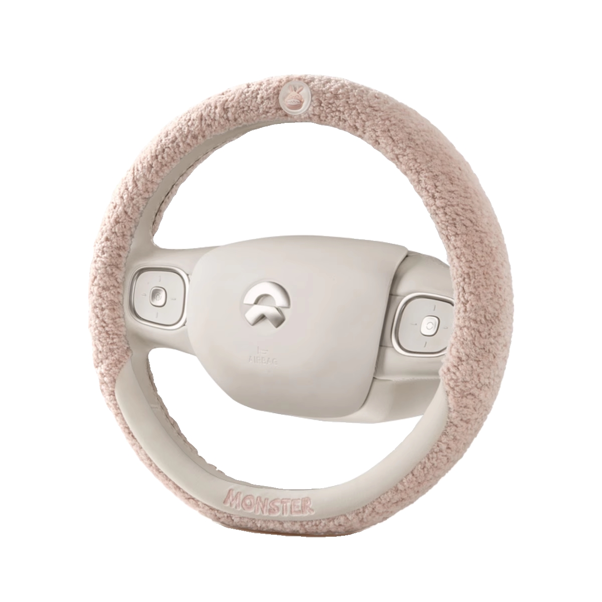 长城哈弗H1 H2s F5 F7 H4 H5哈佛H6运动版M6 H7冬季毛绒方向盘套 - 图3