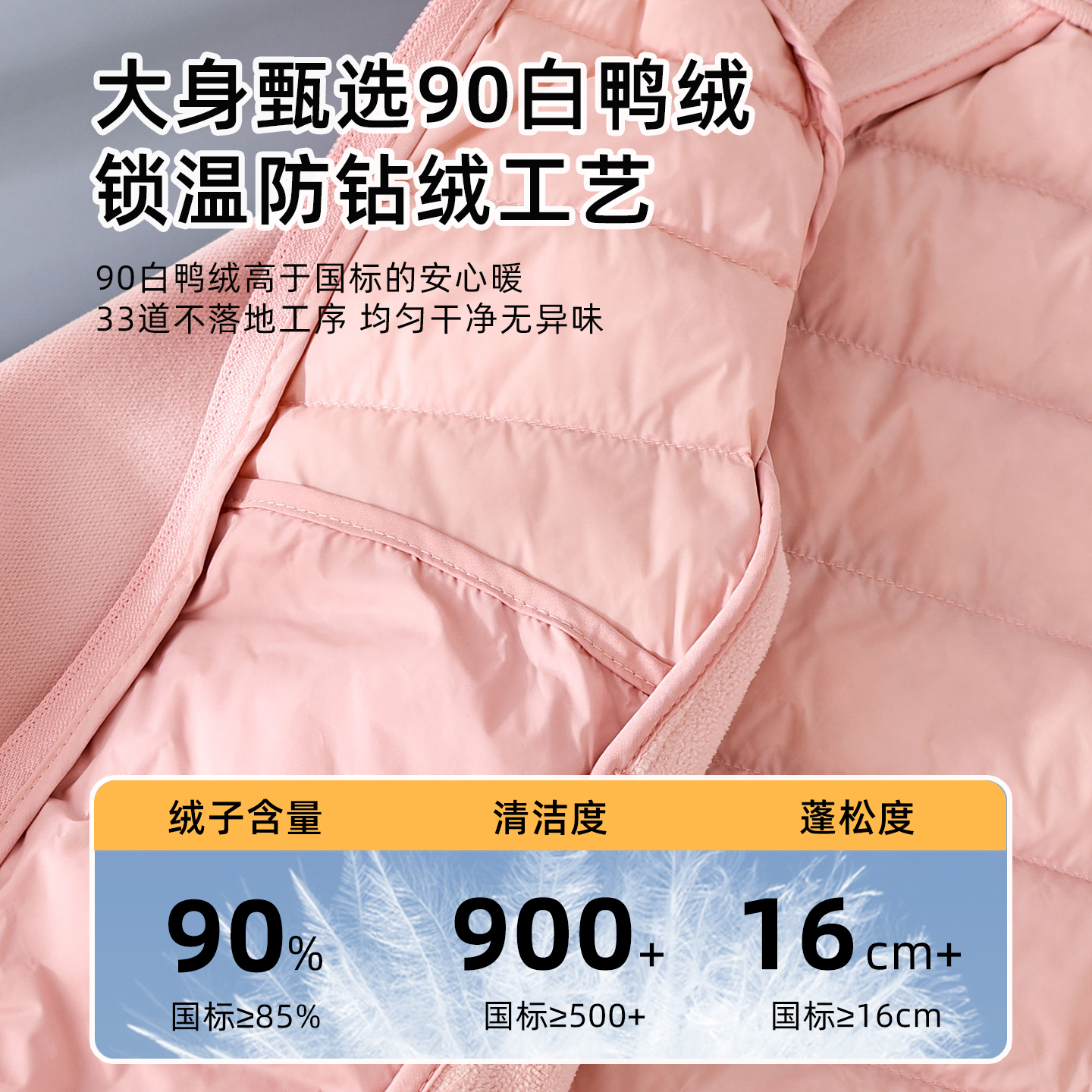 蔚未来女童外套秋冬2025新款儿童洋气羽绒服女大童白鸭绒保暖上衣 - 图1