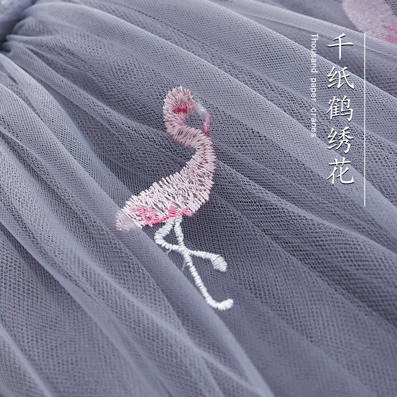 女童半身裙夏季新款短裙儿童洋气纱裙宝宝刺绣裙子春秋蓬蓬裙公主,淘宝优惠券,粉丝福利购,淘宝优惠卷