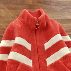 Мех/искусственный мех 皮毛一体秋冬洋气羊羔绒新款童装 Wei future