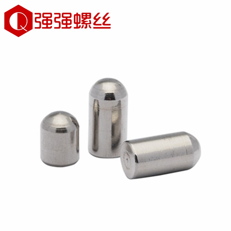 不锈钢销钉销子圆头定位销钉一头圆一头倒角定位销4mm5mm6mm8mm10_虎窝淘