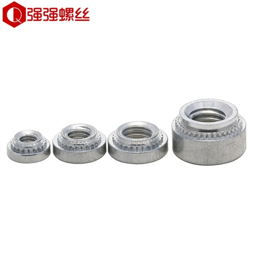 铝制压铆螺母钣金冲压卯螺帽CLA-M2M2.5M3M4M5M6M8M10-0/1/2 - 图1