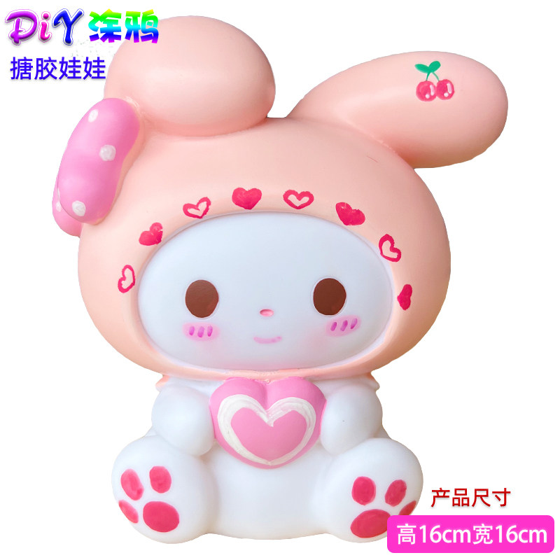 大号涂颜色的石膏娃娃白胚地摊玩具儿童diy手工店涂鸦搪胶存钱罐,淘宝优惠券,粉丝福利购,淘宝优惠卷