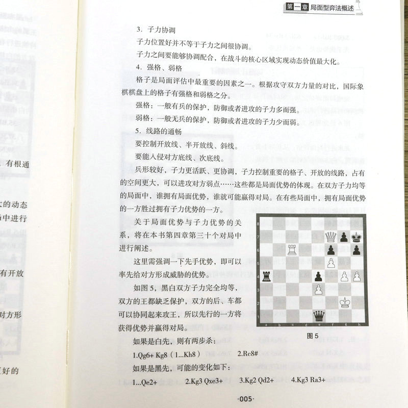 国际象棋局面型弈法精装国际象棋初中高级教程基础入门战术基本技术吃法练习棋牌娱乐休闲正版书籍-图2