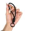 Factory ready stock short keychain lanyards, various solid color woven hand bowl rope lanyards, hand hanging anti-lost ropes, bag ropes