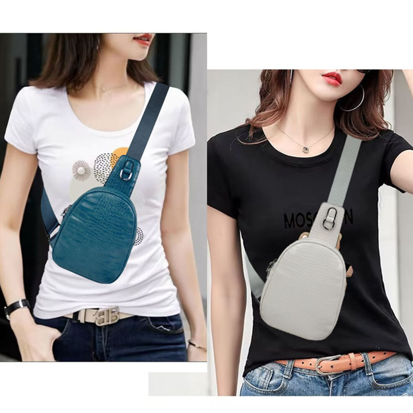 2026新款胸包男女斜挎包韩版潮流青年单肩包胸前包单肩斜挎包腰包,淘宝优惠券,粉丝福利购,淘宝优惠卷