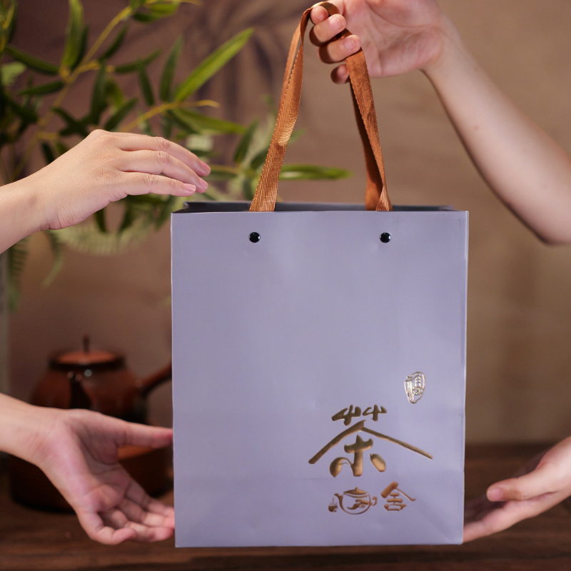 陆宇老枞锯朵仔茶叶潮州凤凰单枞茶单丛茶杏仁香醇香乌龙茶叶礼袋 - 图3