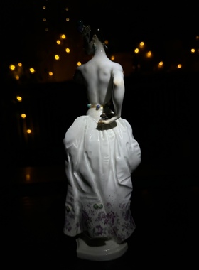 梅森Meissen Spanische Tänzerin瓷偶西班牙舞女室内摆件人形娃娃