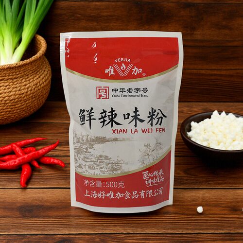 唯加鲜辣味粉500g 卤味调味  炒面炒菜馄饨汤料 - 图2