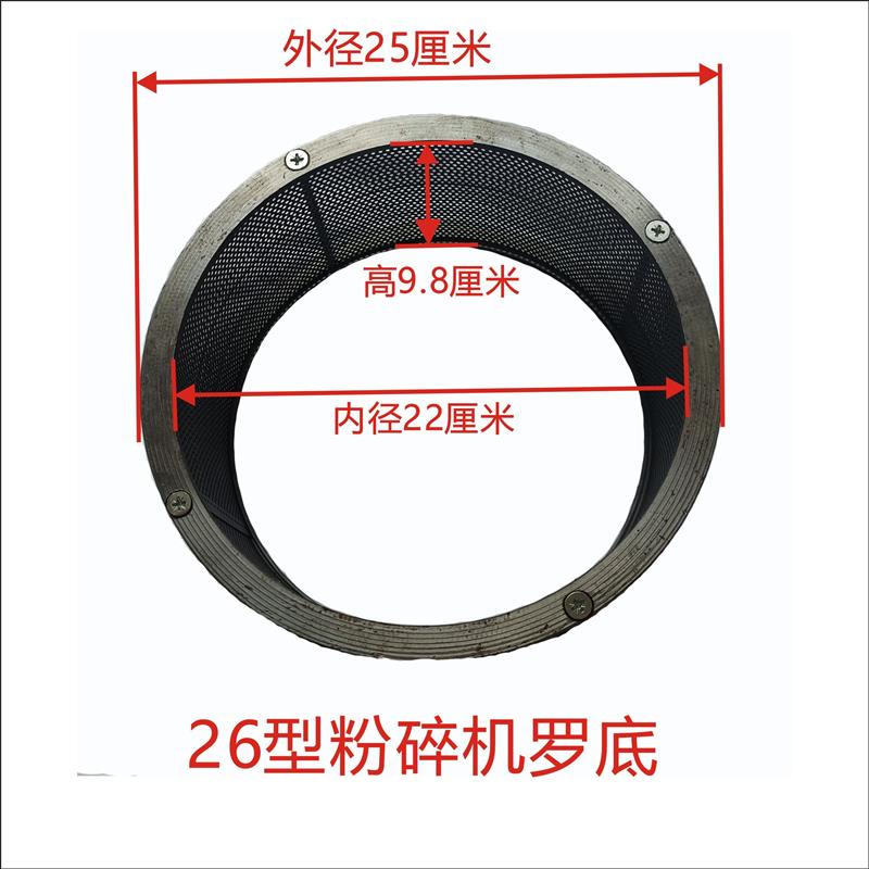 粉碎机筛网筛片锤片不锈钢罗片锣底筛子饲料机罗底配件厂家直销