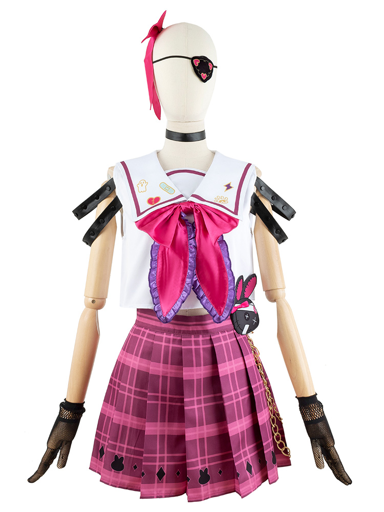 CG动漫 虚拟偶像vtuber主播 Maria Marionette cos服装女裙装 - 图3