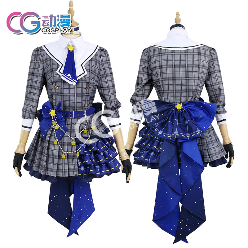 CGCOS动漫vtuber虚拟偶像星街彗星游戏动漫cosplay服装女装lolita-图2