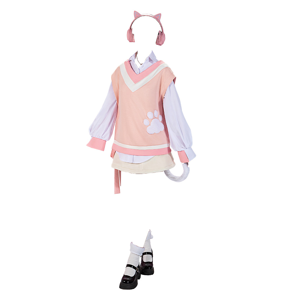 CGcos动漫服装 世界计划 PJSK 晓山瑞希 cosplay女装日常裙可爱 - 图3