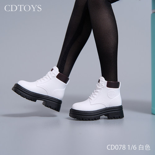 现货cdtoys 1/6 1/12 cd078 cd079工装鞋百搭厚底户外登山登山鞋 - 图3