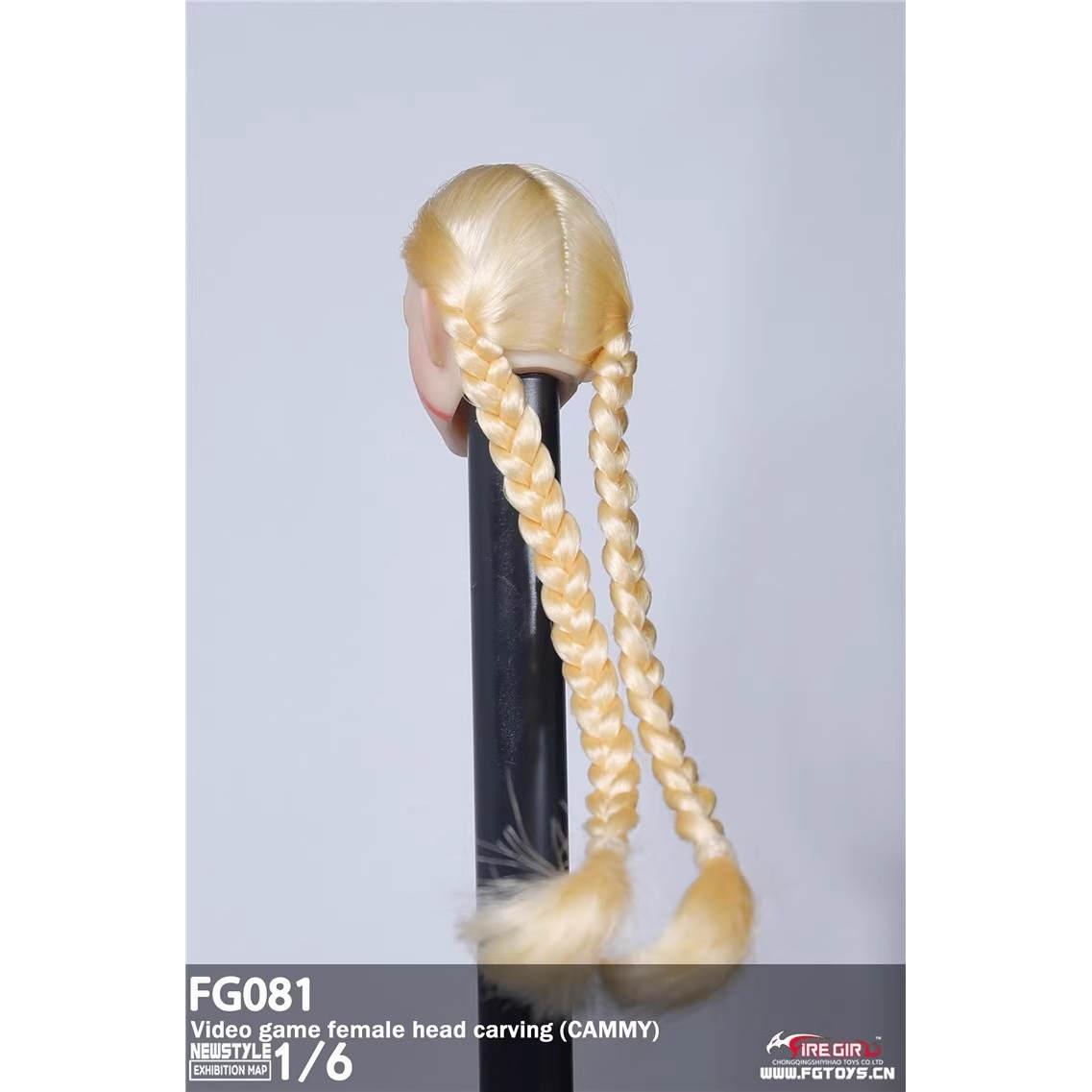 现货 Fire Girl Toys 1/6 女兵人头雕 电玩女孩 嘉米 FG081 - 图1