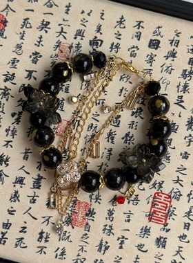 白鹿唐宫奇案李佩仪同款手链串珠新中式手串小众高级感轻奢手饰女