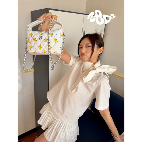 2801“千金小饭盒”Lady Hobo2026春新款 经典链条时髦百搭约会包 - 图0