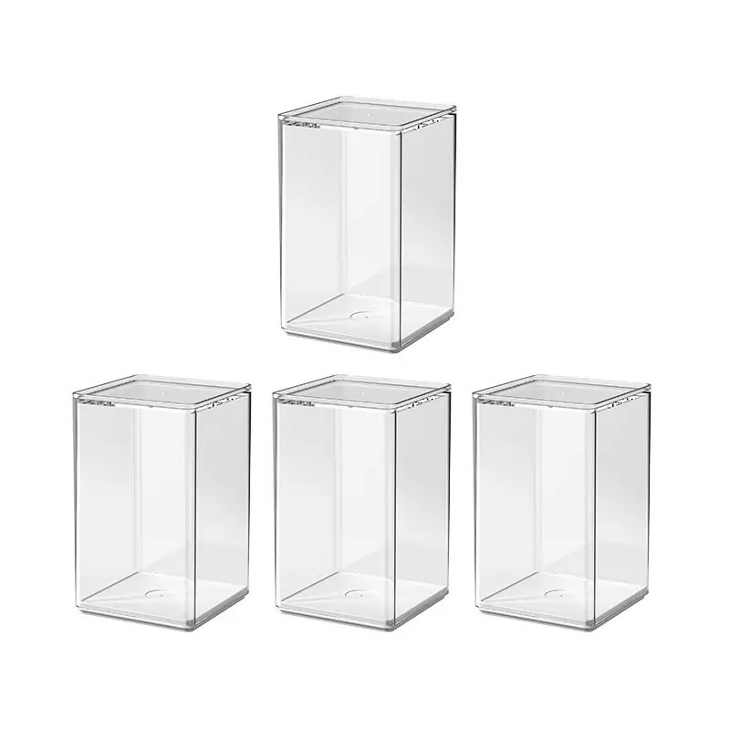 Blind box storage display rack transparent acrylic dust-proof cabinet