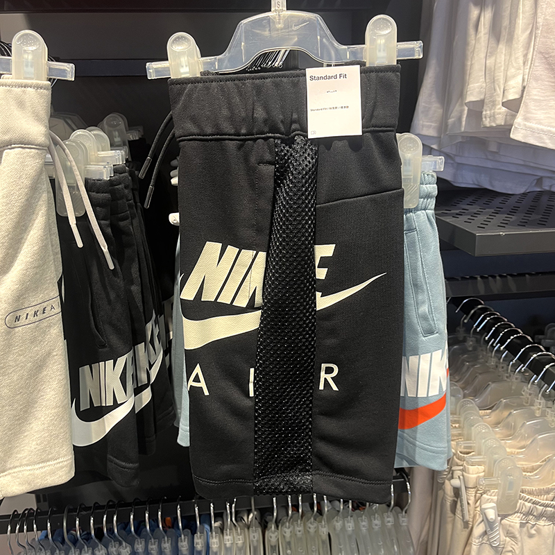 正品Nike/耐克夏季大童经典运动休闲百搭透气针织短裤 DM8086-010