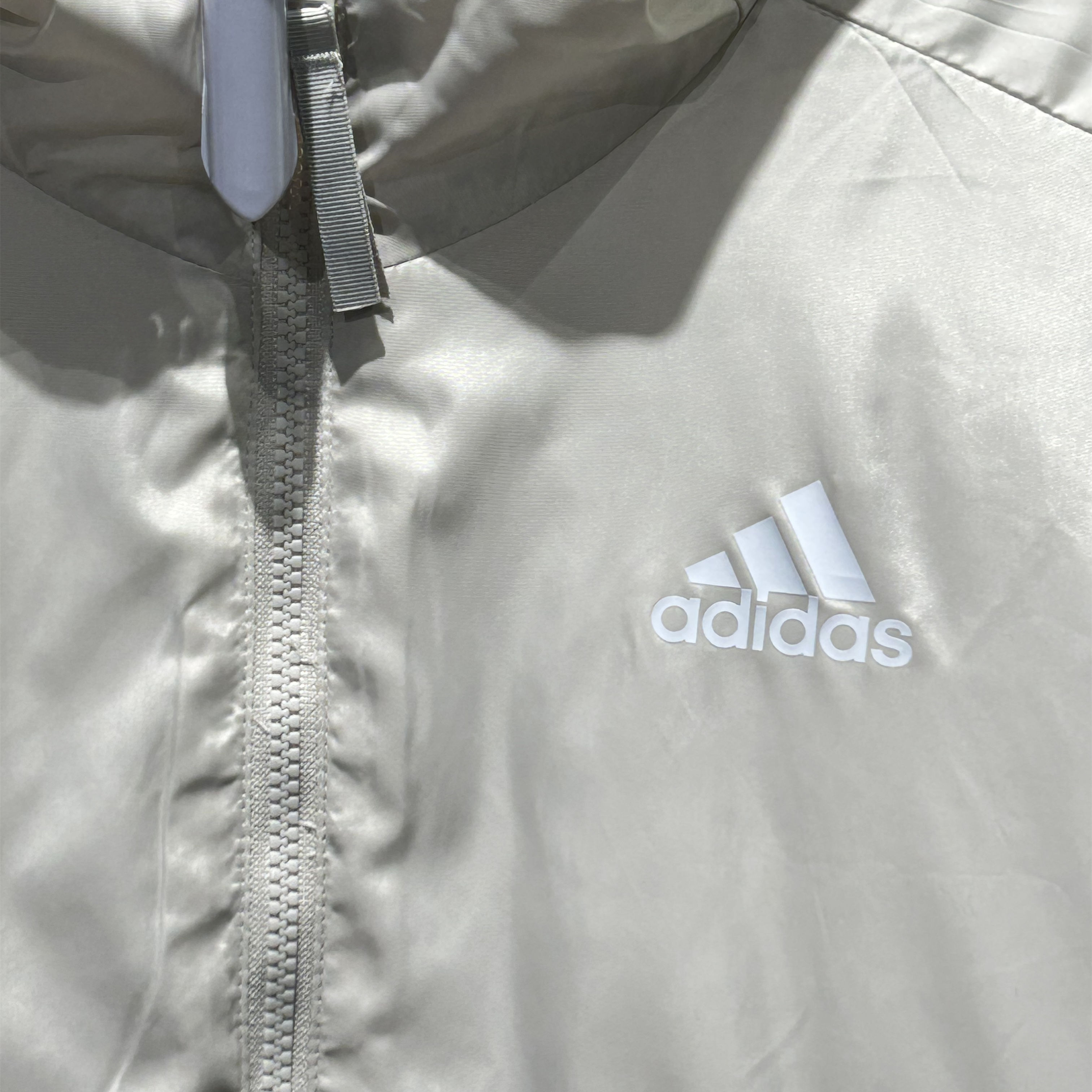 正品Adidas/阿迪达斯运动男子连帽秋冬款保暖休闲棉服外套 HK4654 - 图1