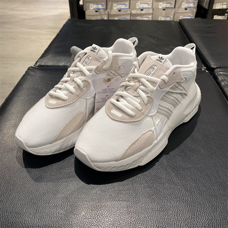 Adidas阿迪达斯三叶草春季男女同款低帮经典耐磨运动休闲鞋H69041 - 图1