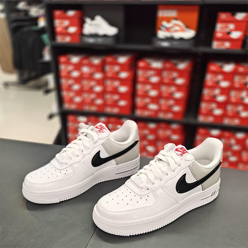 正品NIKE/耐克女子Air Force1空军一号低帮运动休闲鞋DQ7570-001-图2