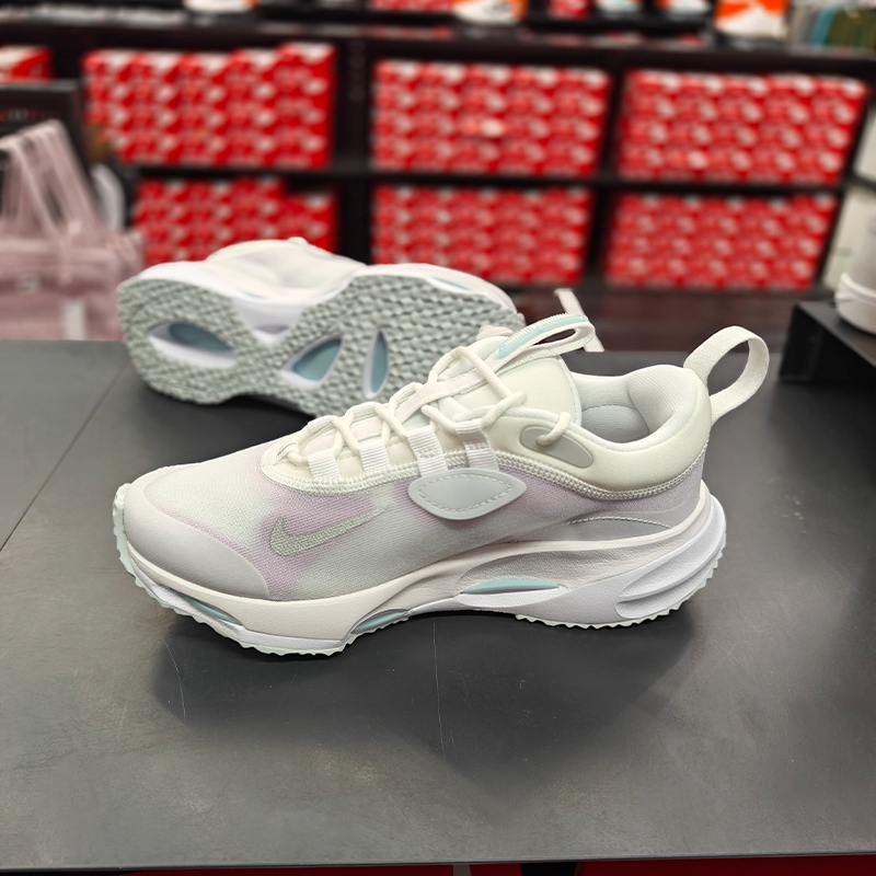 正品NIKE/耐克Spark 女子经典耐磨厚底运动跑步休闲鞋 DJ6945-100 - 图1