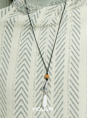 MOLISM棋叙马形坠毛衣链马年礼物