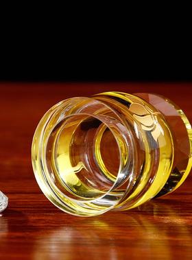 水晶玻璃佛前供杯供佛水杯财神杯