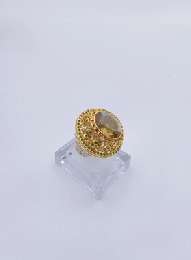 法式复古欧美优雅珠珠可调节戒指合集