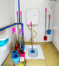 Makeup Room Choke Stopper Squat Toilet Stopper Deodorant Gas Squatting Pan Stopper Urinal Plug Choke Stopper Silicone Deodorant KK