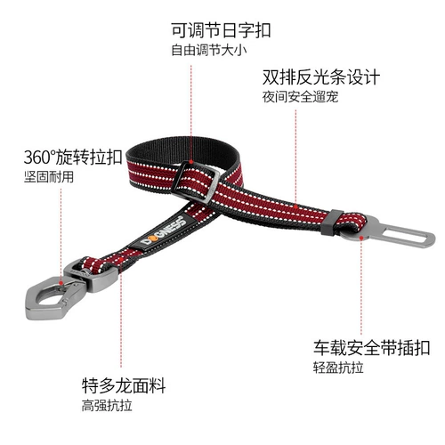 Перекрываемая пряжка для собак. Длина питомца и краткосрочная регулируемая пряжка с фиксированной полосой.