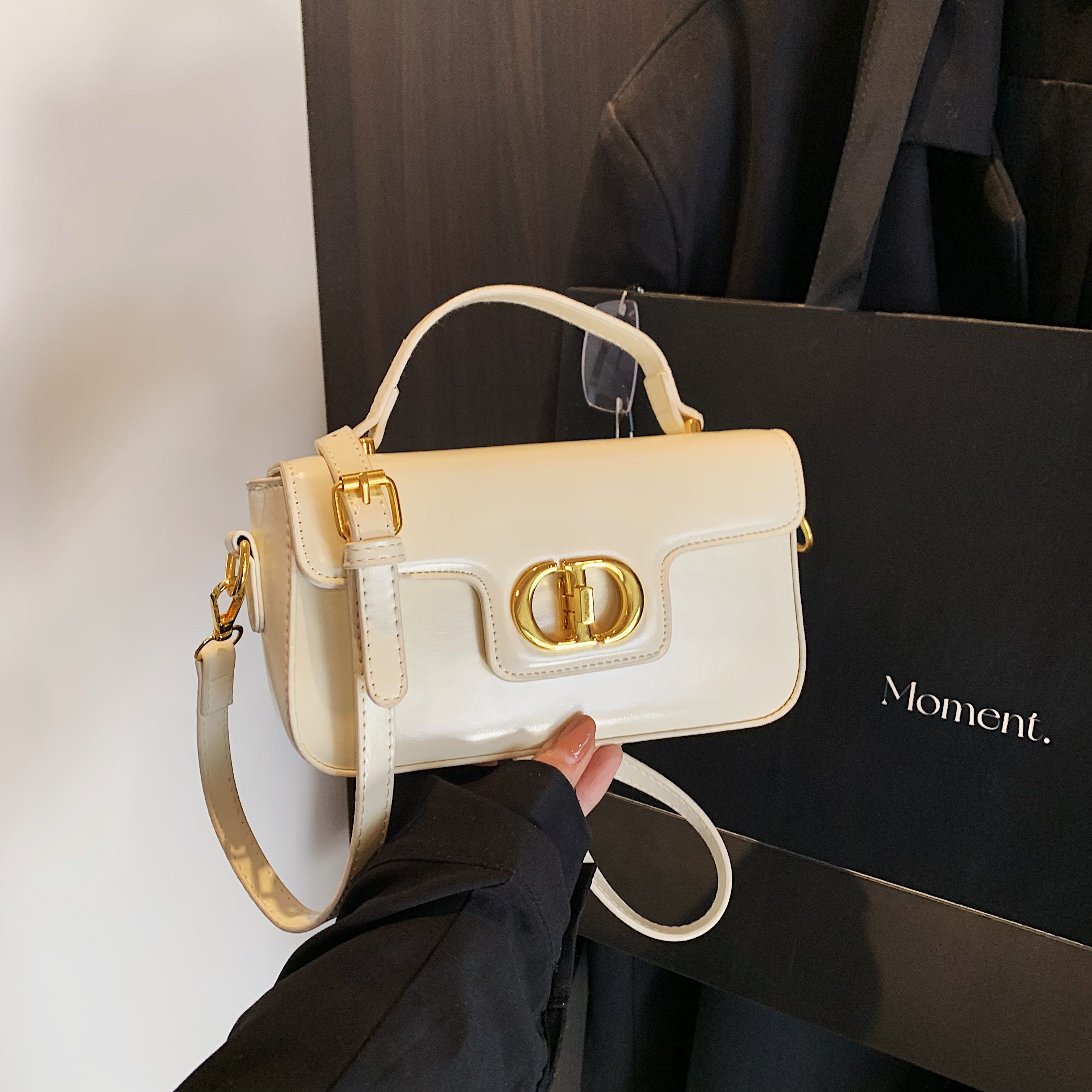 精致高级感小方包包女2026春秋新款时尚斜挎小包百搭单肩手提女包,淘宝优惠券,粉丝福利购,淘宝优惠卷