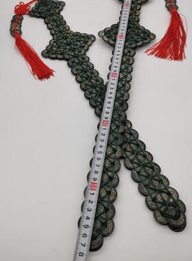 铜钱剑铜仿古青铜钱剑铜钱五帝钱宝剑挂件摆件单根价格