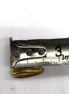 古玩古董杂项收藏大清乾隆年制鎏金金瓜子摆件单个价格包邮