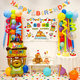 Ins long balloon baby first birthday party