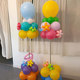 Birthday party balloons, flower columns, school classroom class door decorations, ball road guides, shopping mall activities