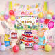 Percy and Pip birthday decorations