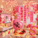 Girl's 5th birthday ritual decoration hanging