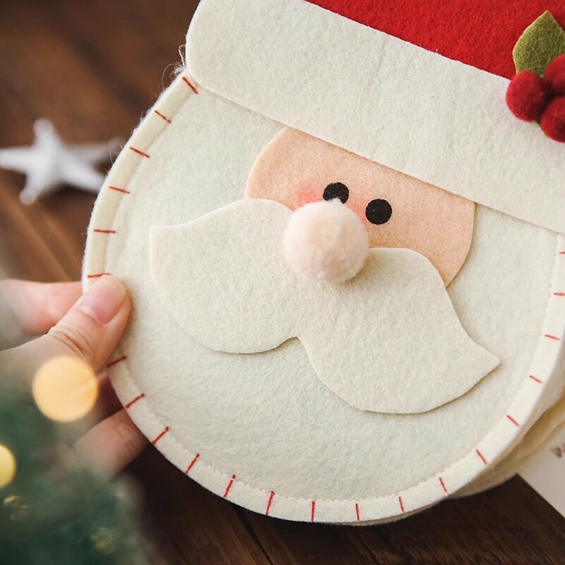 创意圣诞节礼物平安夜手提苹果袋装饰圣诞老人糖果小礼品盒氛围感,淘宝优惠券,粉丝福利购,淘宝优惠卷