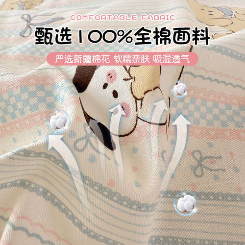 全棉枕套一对装48x74cm单人儿童枕头内胆罩纯棉枕芯套加厚2025新 - 图0