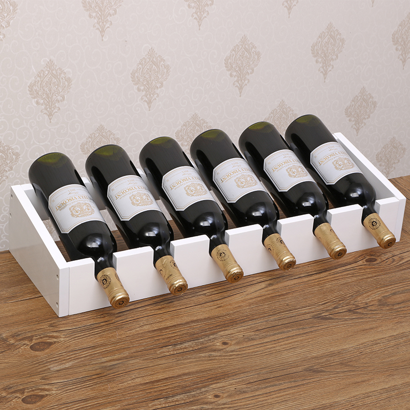 创意红酒架家用实木酒瓶架红酒展示架时尚简约酒柜摆件葡萄酒架子