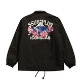 На другой стороне Chaoshe Ssur Coint Iconslab Fuji Mountain Cotton Coach Jacket Мужская и женская куртка пары