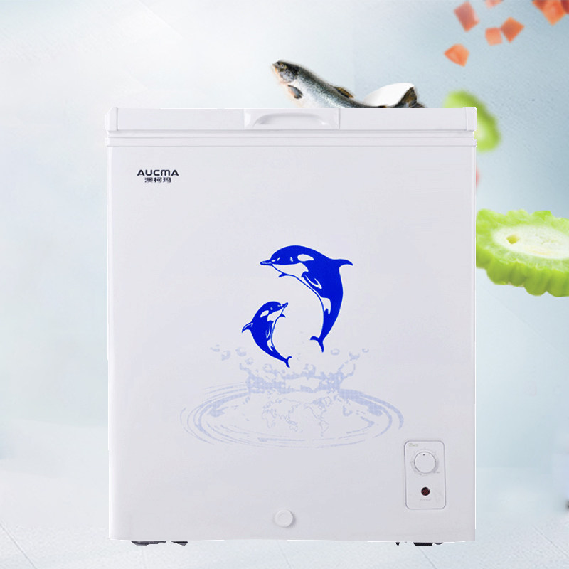 澳柯玛103升商用小型家用迷你冷柜 澳柯玛盛逸冷柜