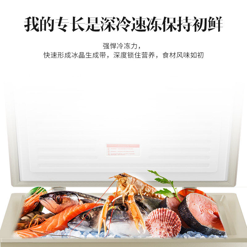 澳柯玛bc / bd-312wd家用冷冻柜 澳柯玛盛逸冷柜