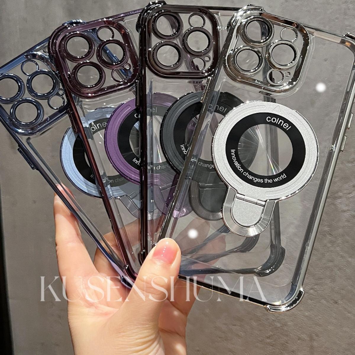 适用小米15手机壳车载磁吸支架可站立14指环扣13带镜头膜12s全包边15pro气囊防摔17promax透明壳硅胶14T软壳-图2