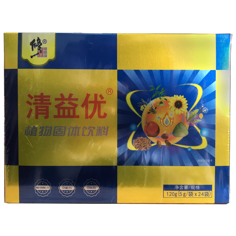 修正清益优植物固体饮料婴幼24袋 众泰康保健品膳食补充剂型饮料