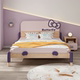 Horse chestnut solid wood children's bed girl princess bed simple