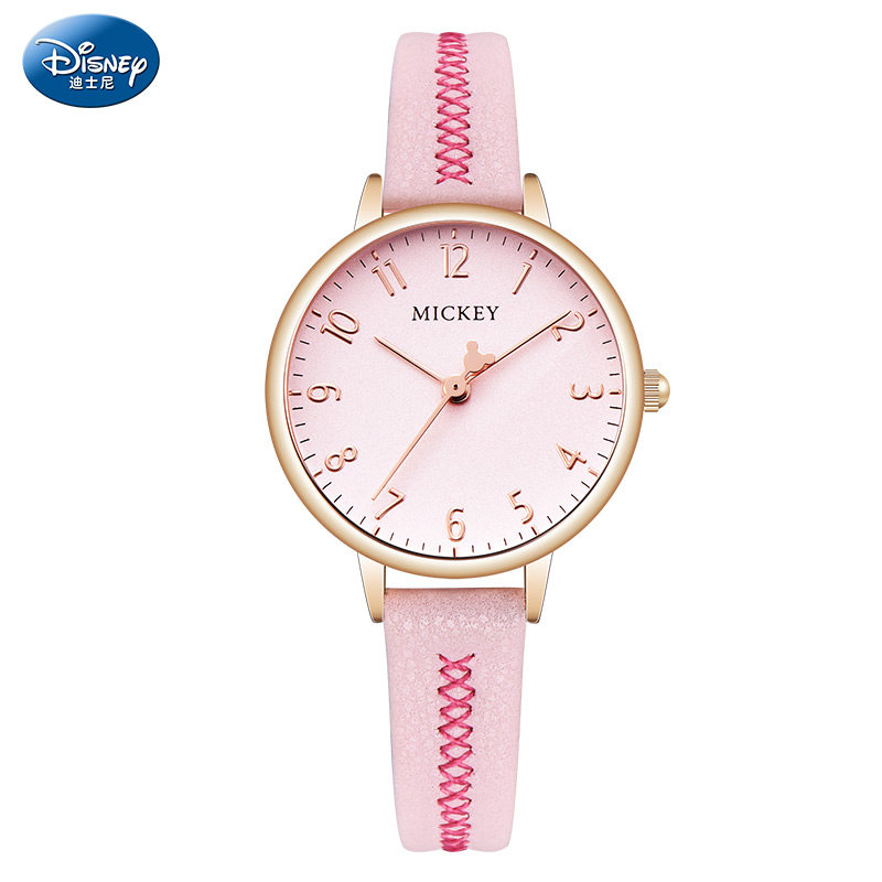 迪士尼女学生初中小清新女生电子表 搜酷手表国产腕表
